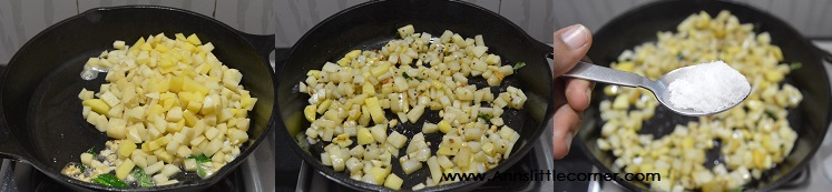 Sauted Potato / Potato Stir Fry
