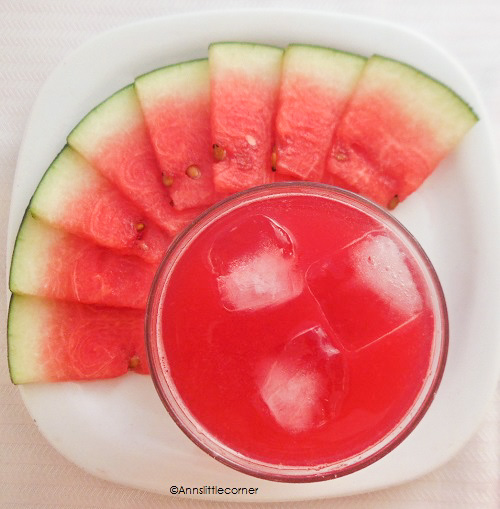 Rose Watermelon juice