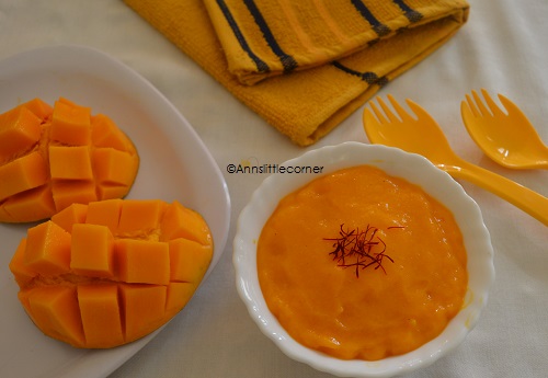 How to make Aamras / Mango Pulp - Step 3