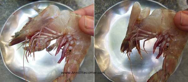 How to peel prawns
