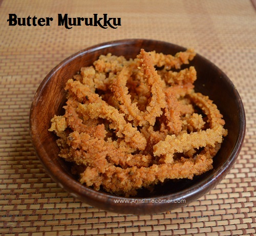 Butter Murukku, Wheat Murukku