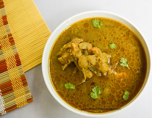 Coriander Chicken Curry | Kothamalli Chicken Curry