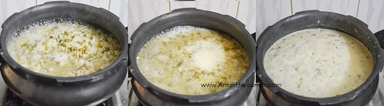 Rice Green Gram Porridge