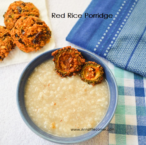 Red Rice Porridge / Podi Arisi Kanji