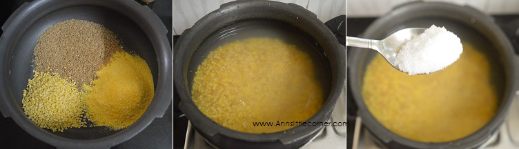 Wheat Corn Meal Porridge
