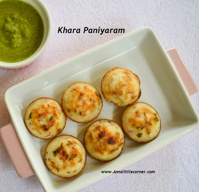 Spicy Paniyaram