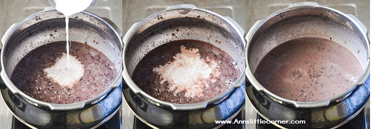 Black Rice Porridge / Kavuni Arisi Kanji
