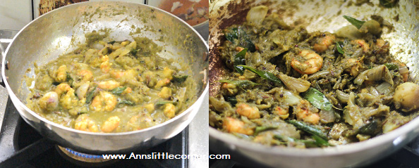Prawn Curry Leaves Masala / Karuvepilai Eral Varuval
