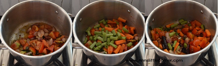 Carrot Beans Sambar