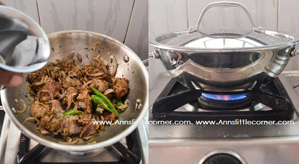 Curd Mutton Curry / Dahi Mutton Curry