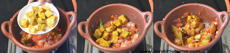 Karuvadu Palakottai Kuzhambu / Dry Fish JackFruit Seed Curry
