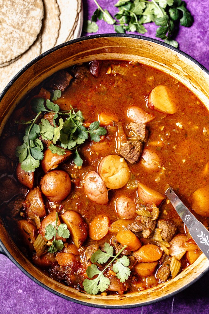 Carne Guisada Inspired Beef Stew