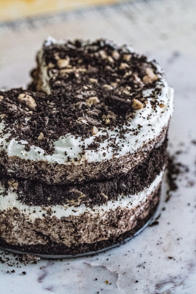 Cookies and Cream Icebox Cake