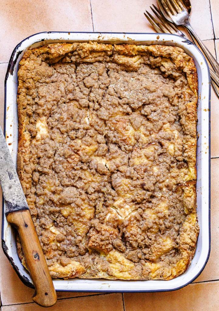 Cream Cheese Stuffed French Toast Casserole