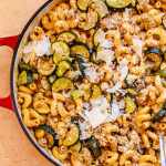 Creamy Italian Sausage Pasta with Zucchini