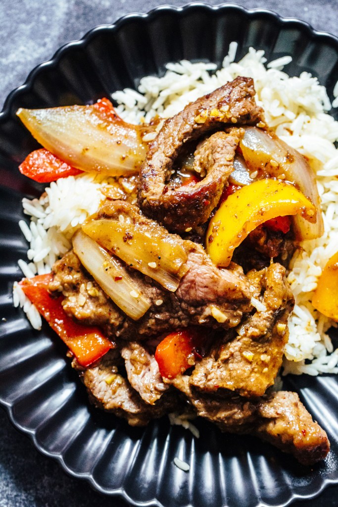 Crispy Szechuan Beef Stir Fry