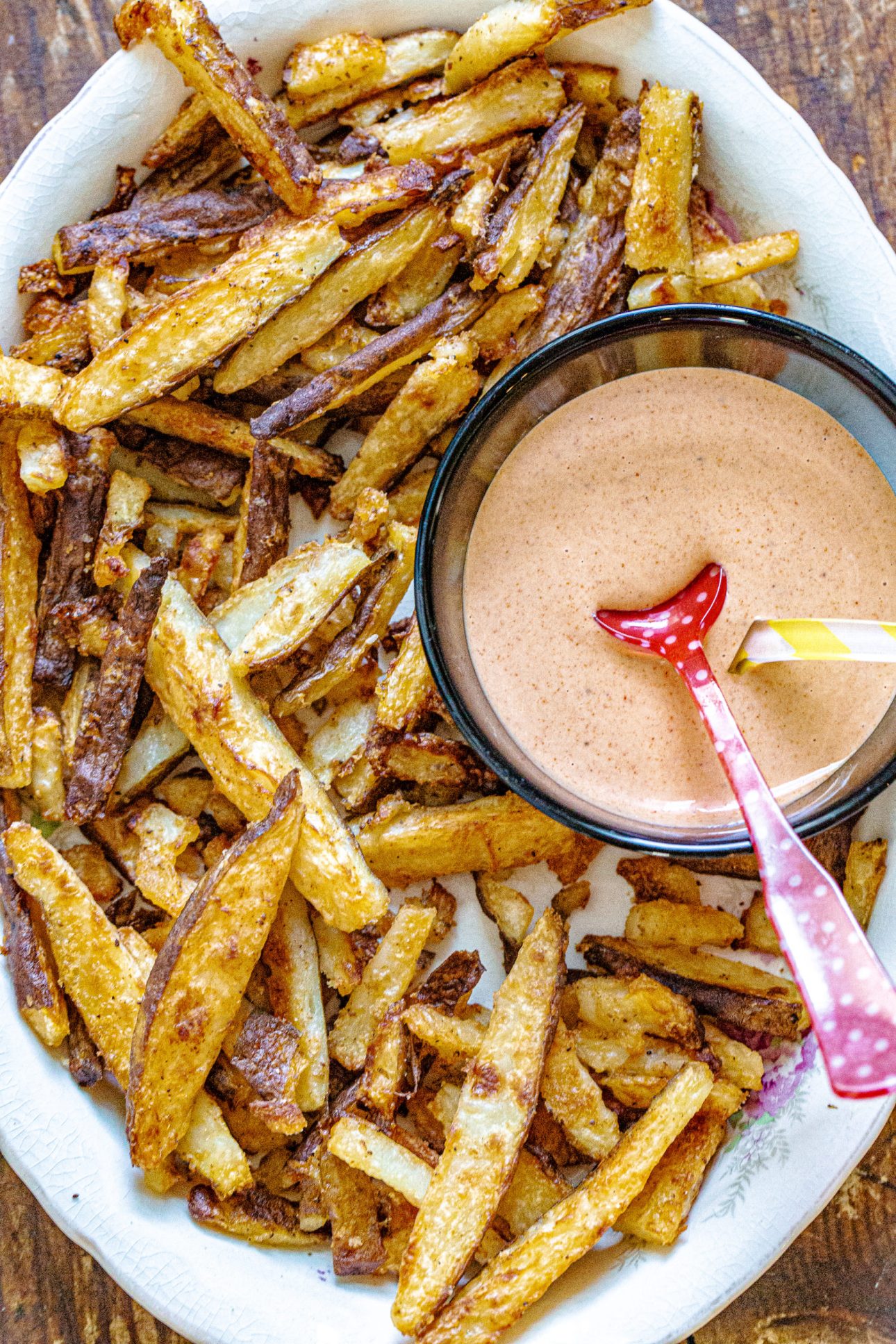 How to make baked french fries 