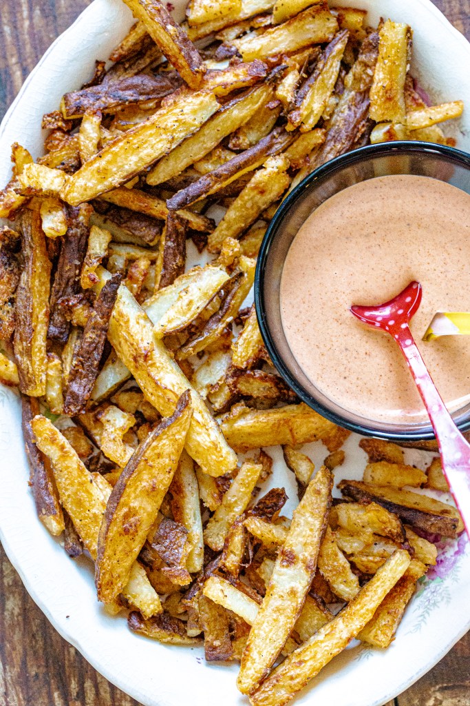 How to make baked french fries 
