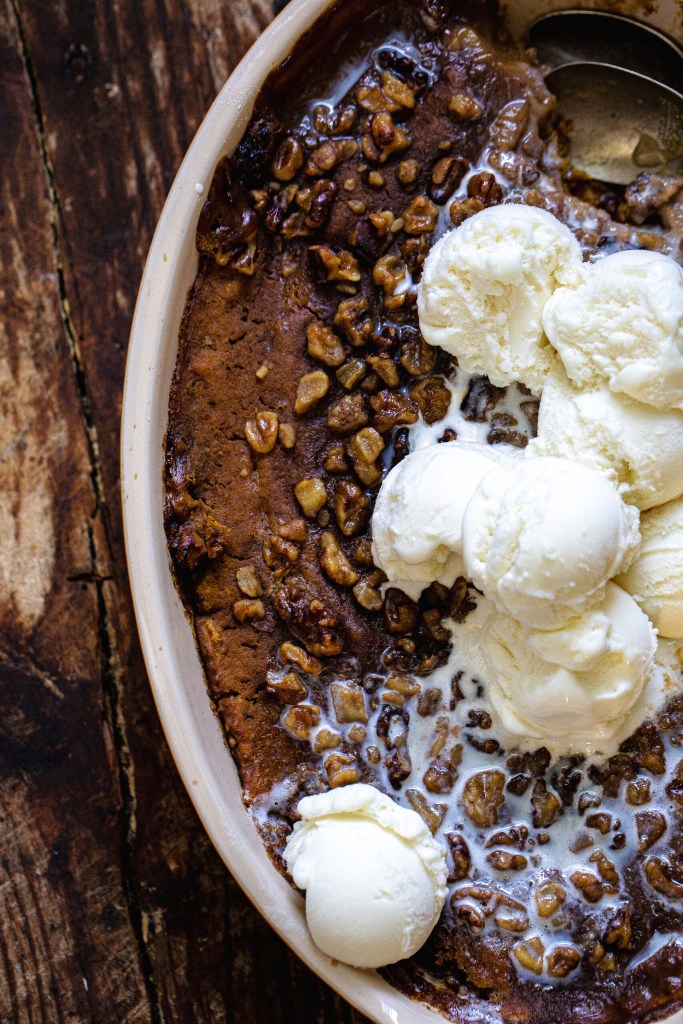 Pumpkin Crumble with Chai and Toasted Pecans