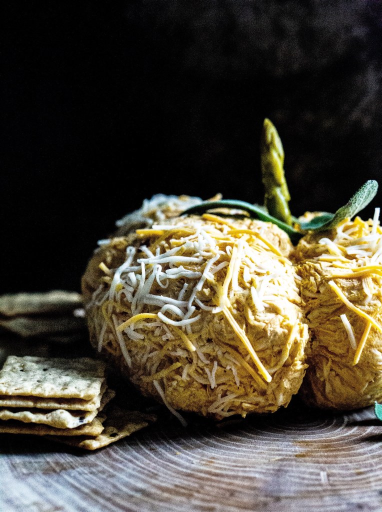Pumpkin Pimiento Cheese Ball