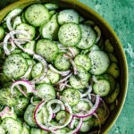 Southern Cucumber Salad