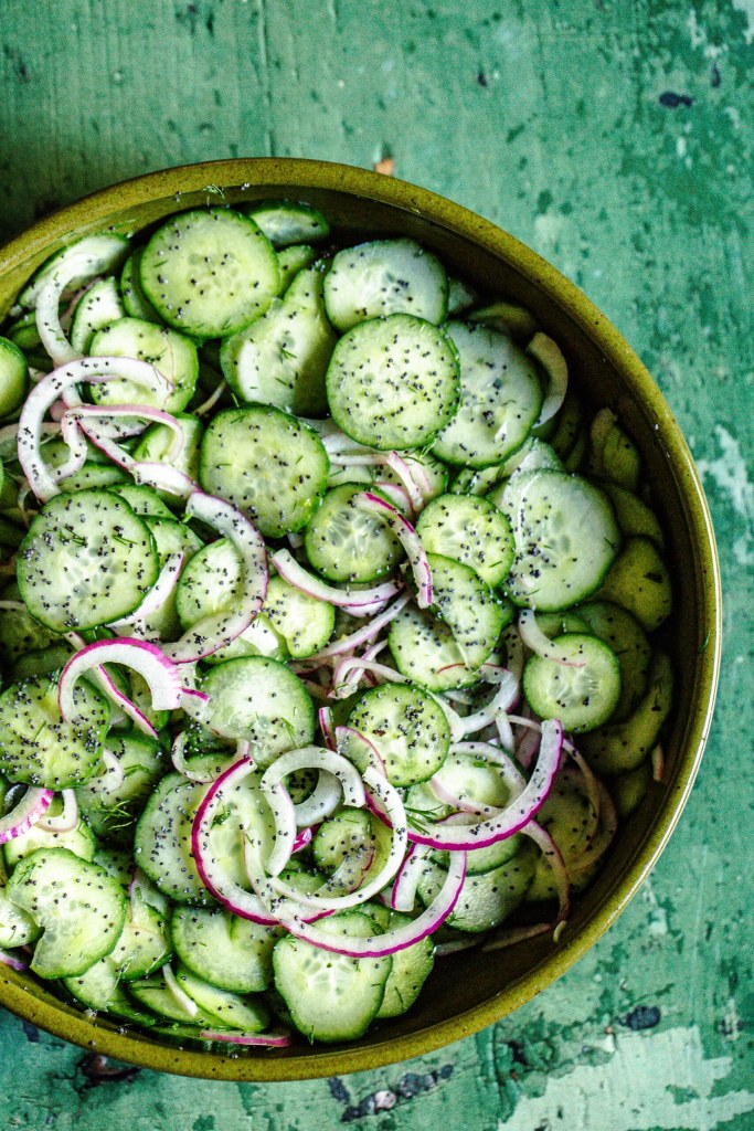 Southern Cucumber Salad