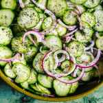 Southern Cucumber Salad