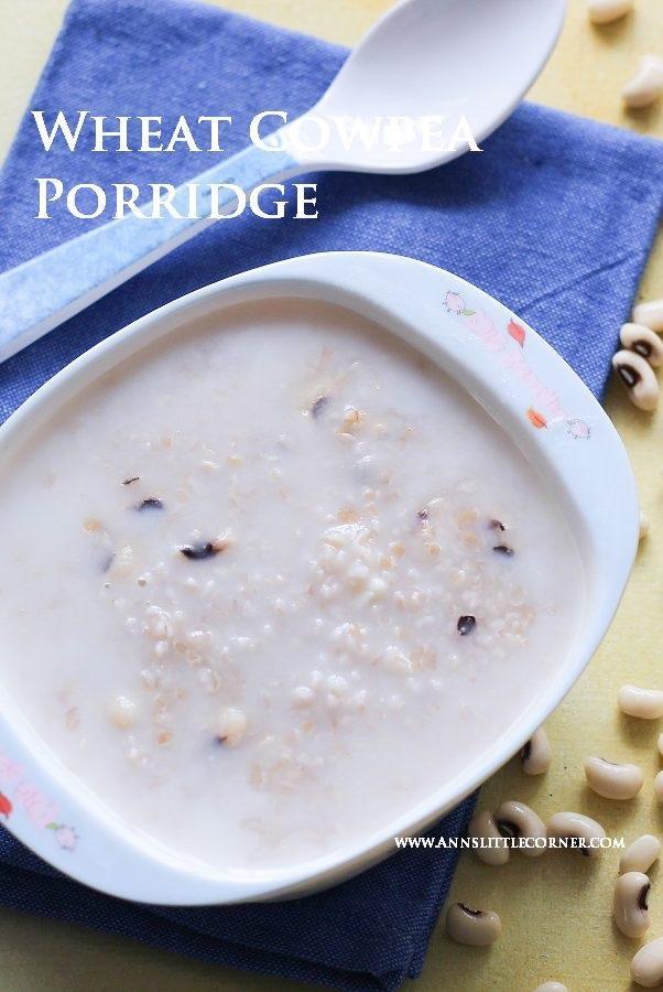 Wheat Cowpea Porridge