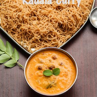 Kadala Curry / Black Channa Gravy