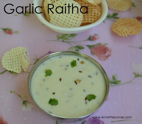 Garlic Raitha