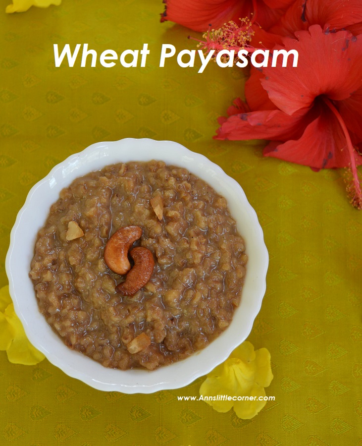 Broken Wheat Payasam / Gothumai Payasam