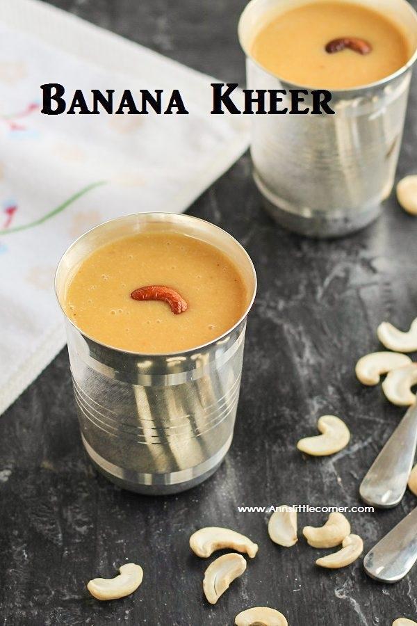 Banana Kheer
