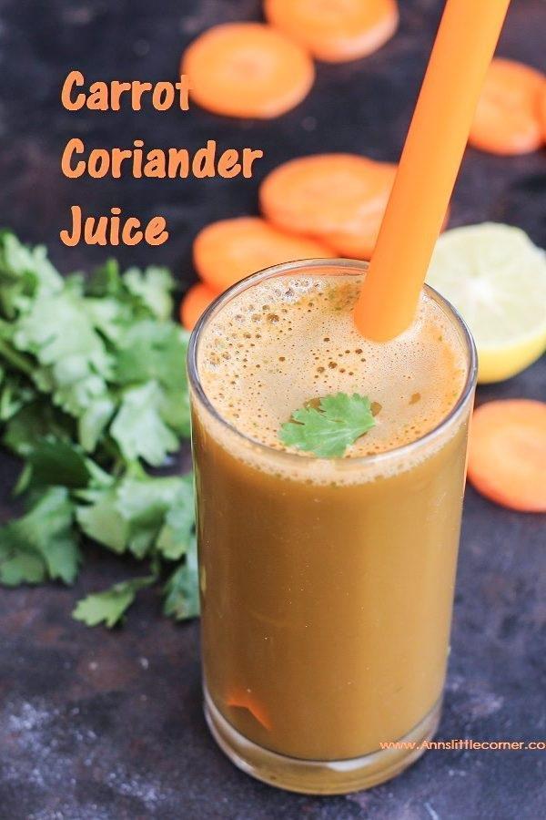Carrot Coriander Juice