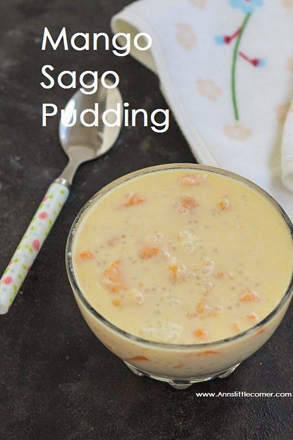 Mango Sago Pudding main