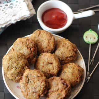 Anchovies Patties / Nethili Meen Cutlet