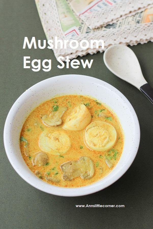 Mushroom Egg Stew